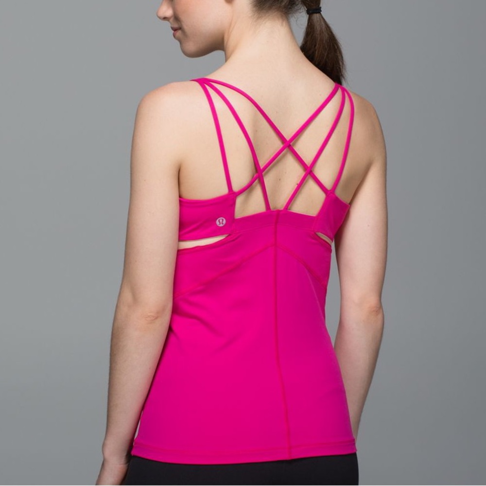Lululemon Equisite II Cutout Tank Top